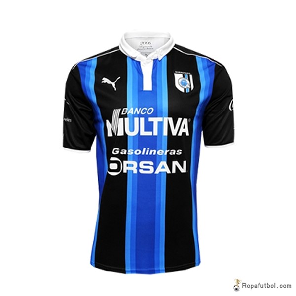 Camiseta Querétaro Replica Primera Ropa 2016/17 Negro Azul